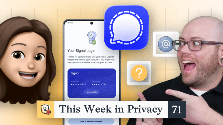 Signal Numberless Registration is Here!